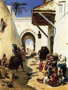 Arab or Arabic people and life. Orientalism oil paintings 149